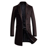 Wool & Cotton Men's Cashmere Coat Chittili
