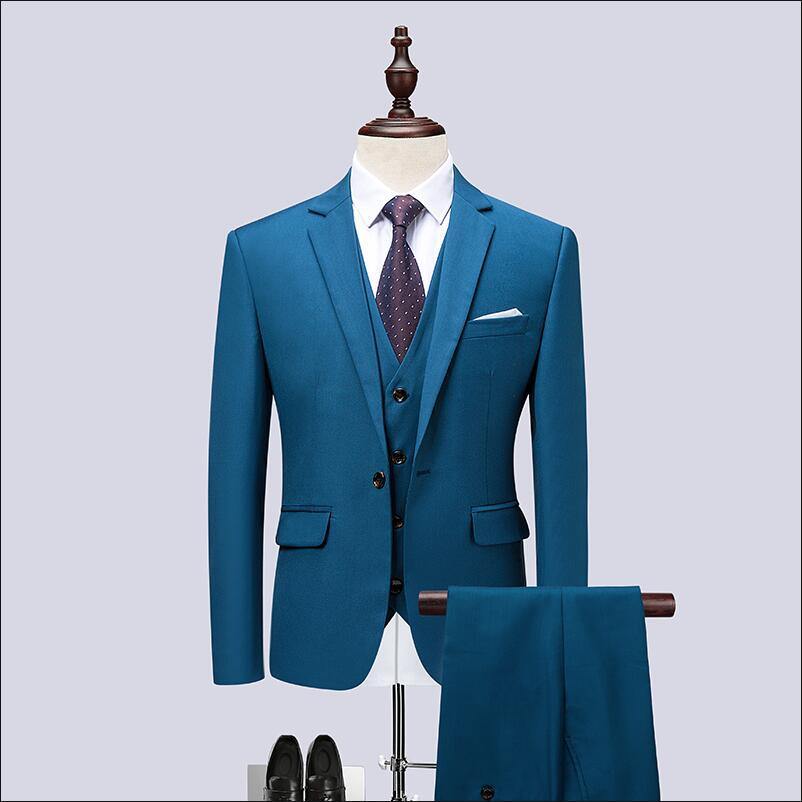 Gary – Men's Velvet Blazer Classic Smart Casual Tailored Fit Wedding Suit  Jacket