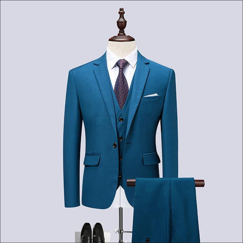 Fashion Men's Latest Coat Pant Designs Casual Business Suit 3 Pieces Set /Men's Suits Blazers Trousers Pants Vest Waistcoat freeshipping - Chittili