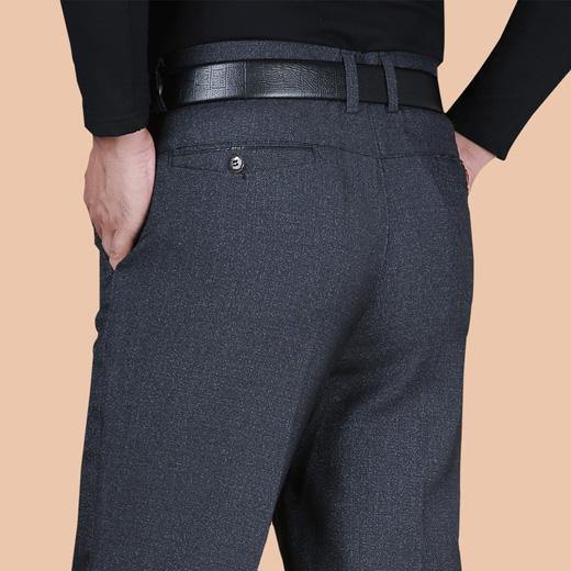 Dress Pants For Men Korean Luxury Clothing Pantalones Hombre Slim Fit Casual  High Waist Business Formal Straight Men Trousers 36
