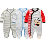 Summer Baby Rompers Spring Newborn Baby Clothes For Girls Boys Long Sleeve ropa bebe Jumpsuit Baby Clothing boy Kids Outfits Chittili
