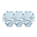 Kiddiezoom New Baby Boys Bodysuit Long Sleeve Cotton Baby Boy Girl Clothes Newborn body bebe infantil Clothing Chittili