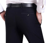 Black Formal Suit Pants Business Male Wedding Dress Casual Men Trouser Chittili