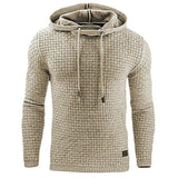 Long Sleeve Solid Color Hooded Sweatshirt for Casual & Sportswear Chittili